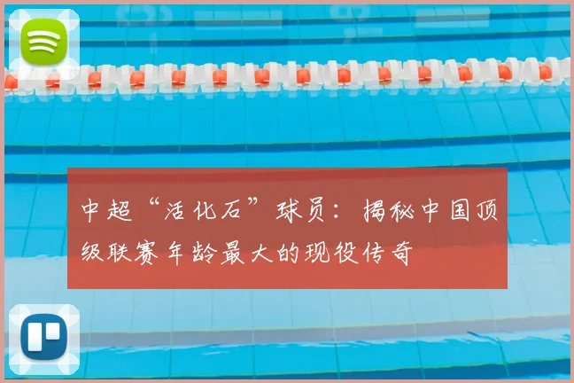 中超“活化石”球员:揭秘中国顶级联赛年龄最大的现役传奇